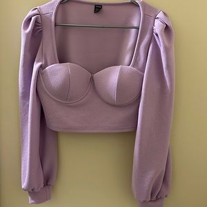 Shein purple top
